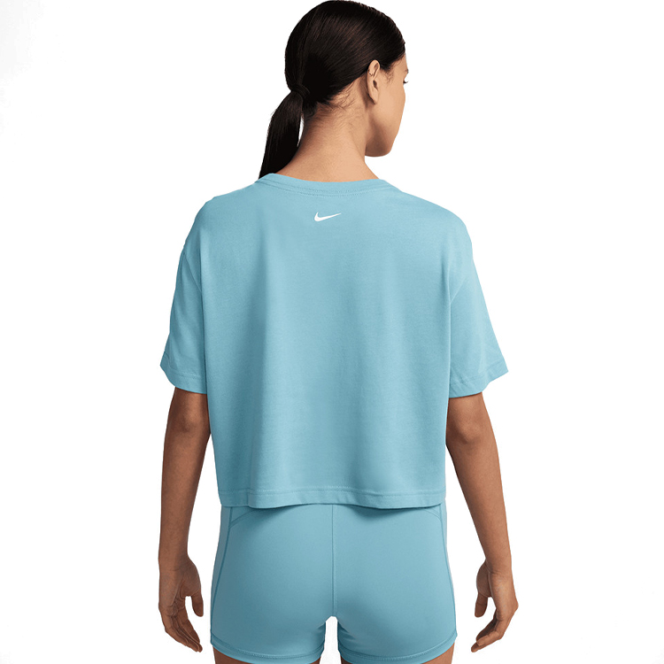 Tricou Nike W NK PRO SS CRP TEE / Femei / S / Albastru deschis photo 4